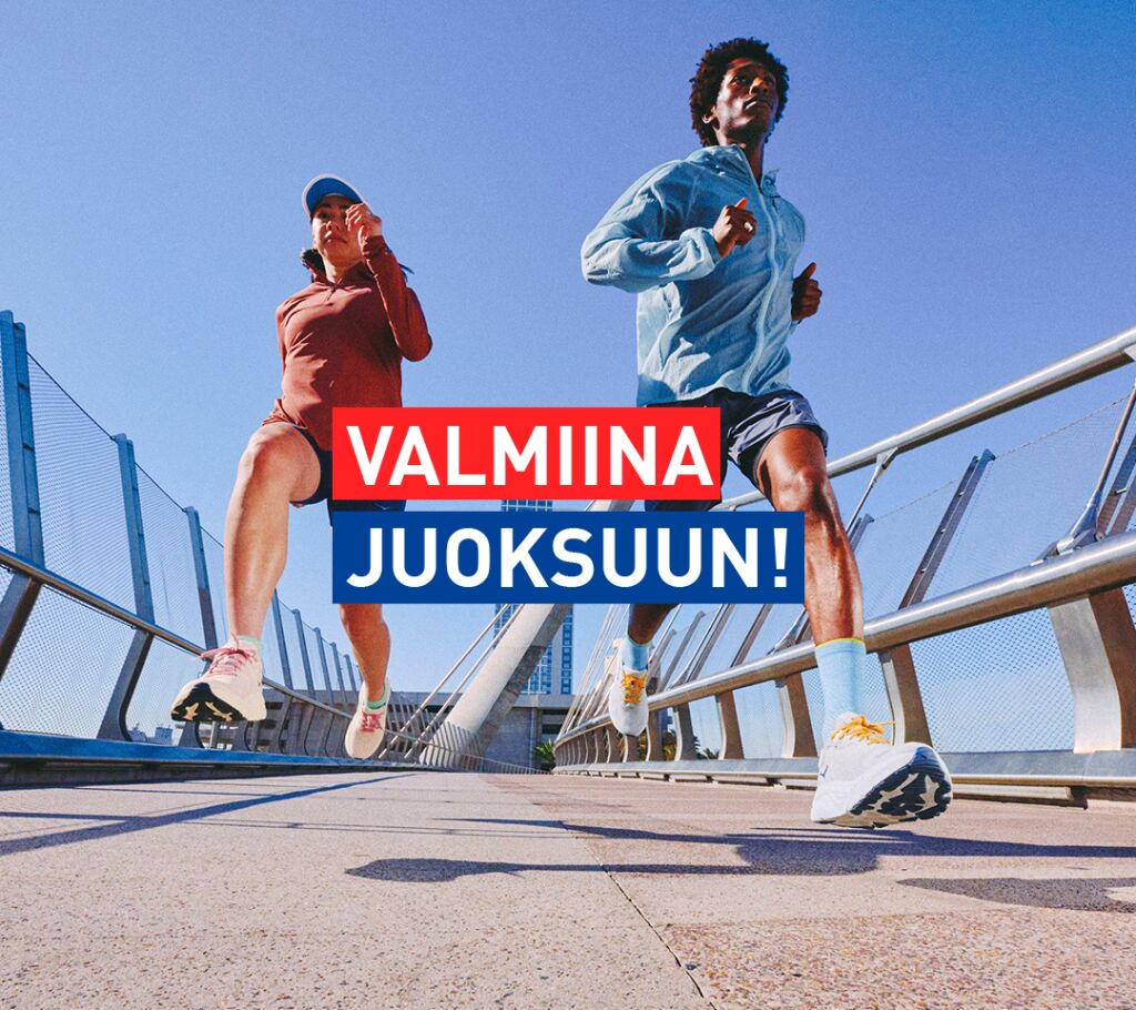 Valmiina juoksuun
