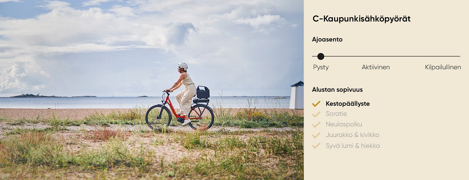 Helkama kaupunkisähköpyörät