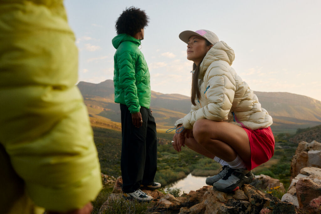 Peak Performance -takki naisen päällä.