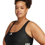 adidas 3-Stripes C-Back Swimsuit W+