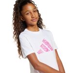 adidas Animal-Print Graphic T-Shirt jr