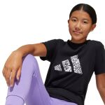 adidas Animal-Print Graphic T-Shirt jr
