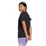 adidas Animal-Print Graphic T-Shirt jr