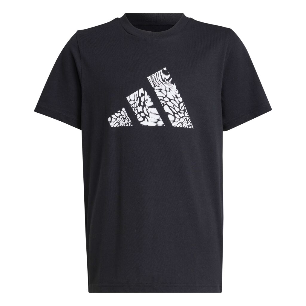 adidas Animal-Print Graphic T-Shirt jr