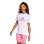 adidas Animal-Print Graphic T-Shirt jr