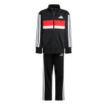 adidas Seasonal Essentials Tiberio 3-Stripes Tricot Track Suit Kids