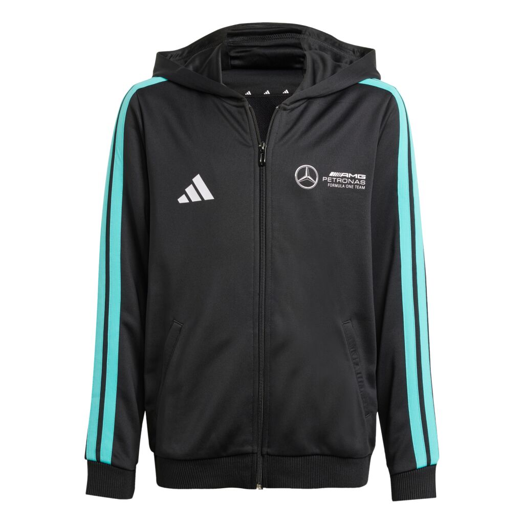 adidas Mercedes AMG Petronas Formula One Team DNA Full-Zip Hoodie Jr