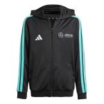 adidas Mercedes AMG Petronas Formula One Team DNA Full-Zip Hoodie Jr