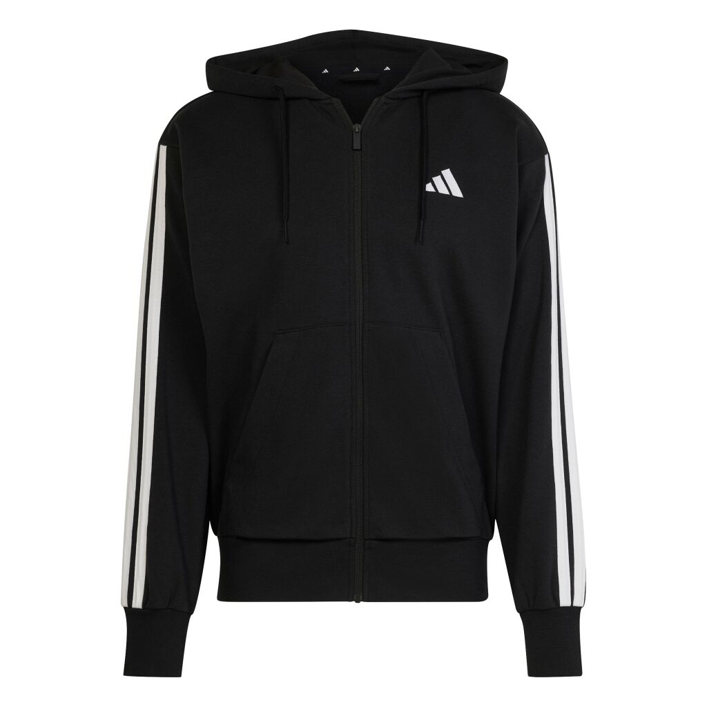 adidas Essentials 3-Stripes French Terry Full-Zip Hoodie M