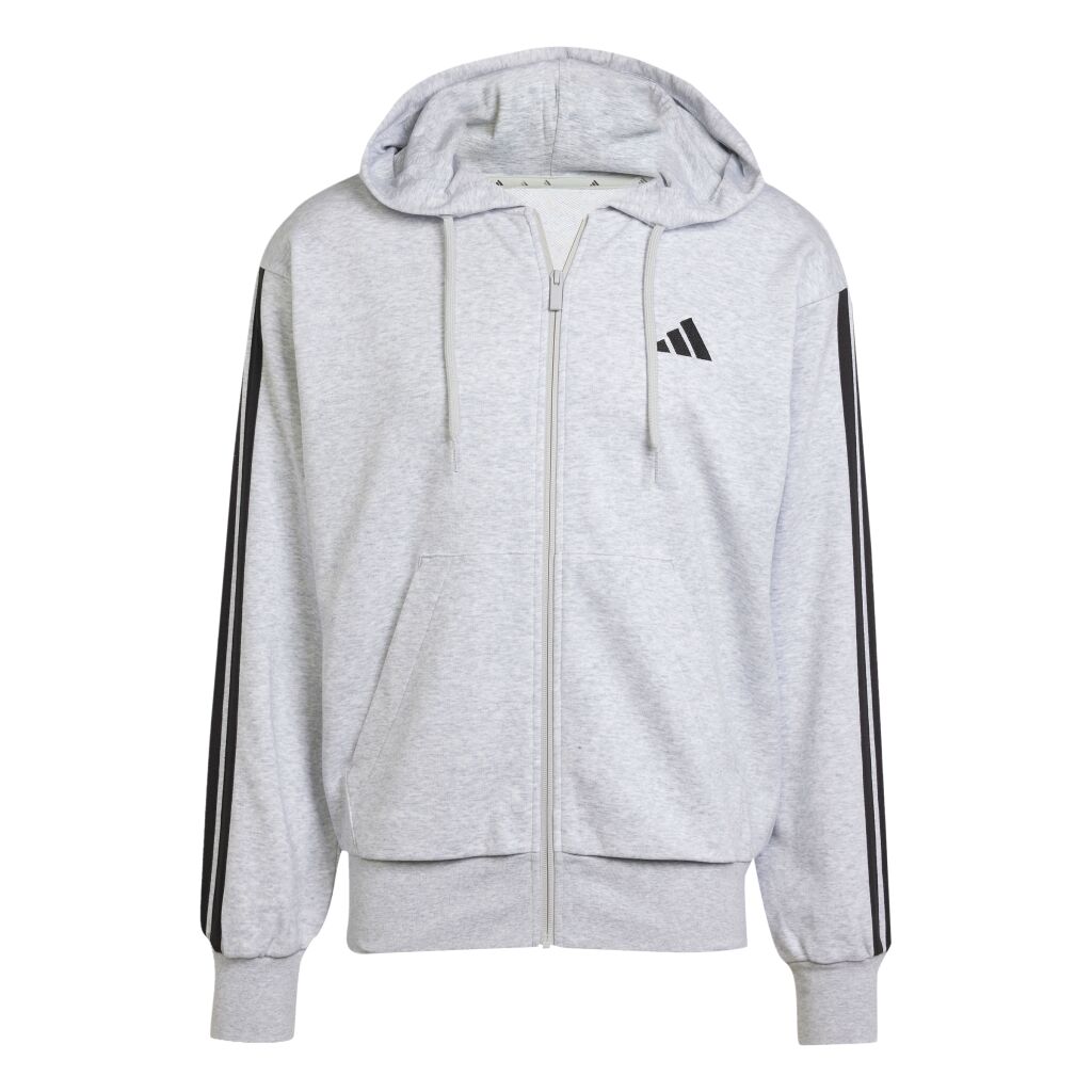 adidas Essentials 3-Stripes French Terry Full-Zip Hoodie M