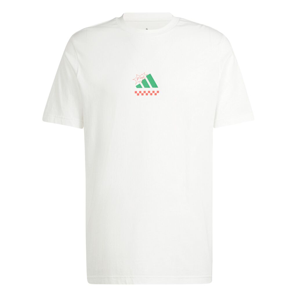 adidas Lounge Pizza Graphic T-Shirt M