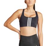 adidas Powerimpact Training Medium-Support 3-Stripes Bra W