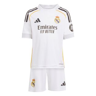 adidas Real Madrid 25/26 Home Mini Kit Kids