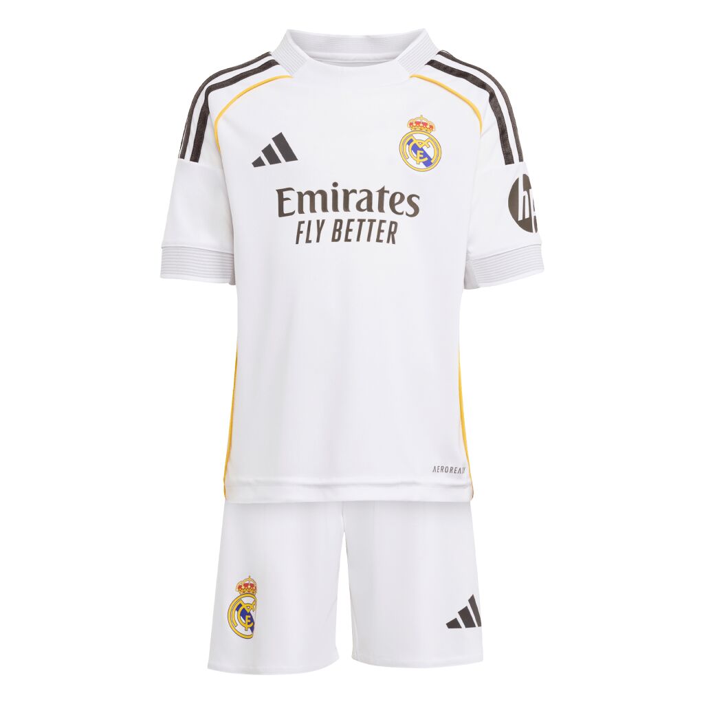 adidas Real Madrid 25/26 Home Mini Kit Kids