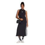 adidas Essentials 3-Stripes Long Racerback Dress W