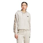 adidas Animal Print 3-Stripes Full-Zip Hoodie
