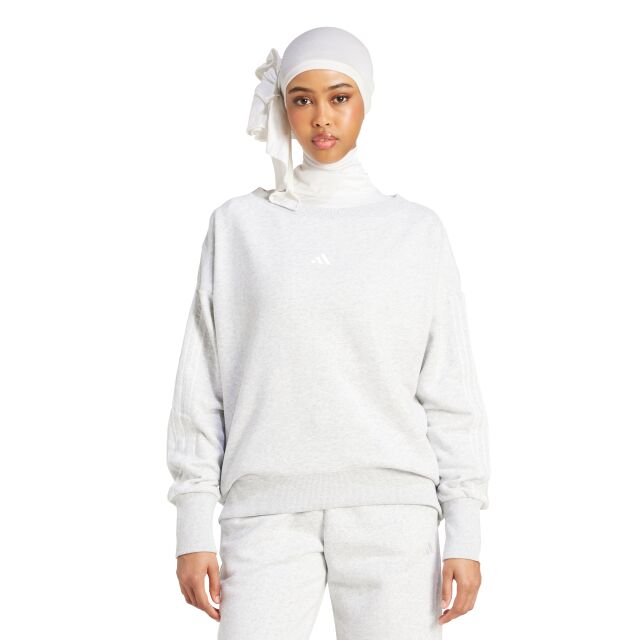 adidas Seasonal Essentials 3-Stripes Sweatshirt - naisten pitkähihainen paita