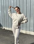 adidas Essentials Small Logo Feelcozy Sweatshirt W