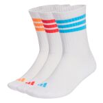 adidas 3-Stripes Cushioned Sportswear Crew Socks 3 Pairs