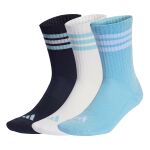 adidas 3-Stripes Cushioned Sportswear Crew Socks 3 Pairs