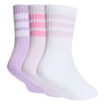 adidas 3 Stripes Cushioned Sportswear Crew Socks 3 Pairs