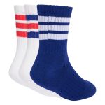 adidas 3 Stripes Cushioned Sportswear Crew Socks 3 Pairs