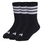 adidas 3 Stripes Cushioned Sportswear Crew Socks 3 Pairs