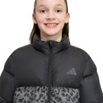 adidas Synthetic Down Allover Print Jacket Jr