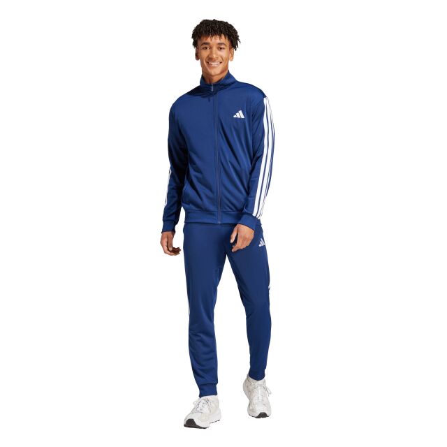 adidas Sportswear Basic 3-Stripes Tricot Track Suit M - miesten verkkaripuku