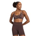 adidas Optime Leopard Strappy Light Support Bra