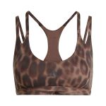 adidas Optime Leopard Strappy Light Support Bra
