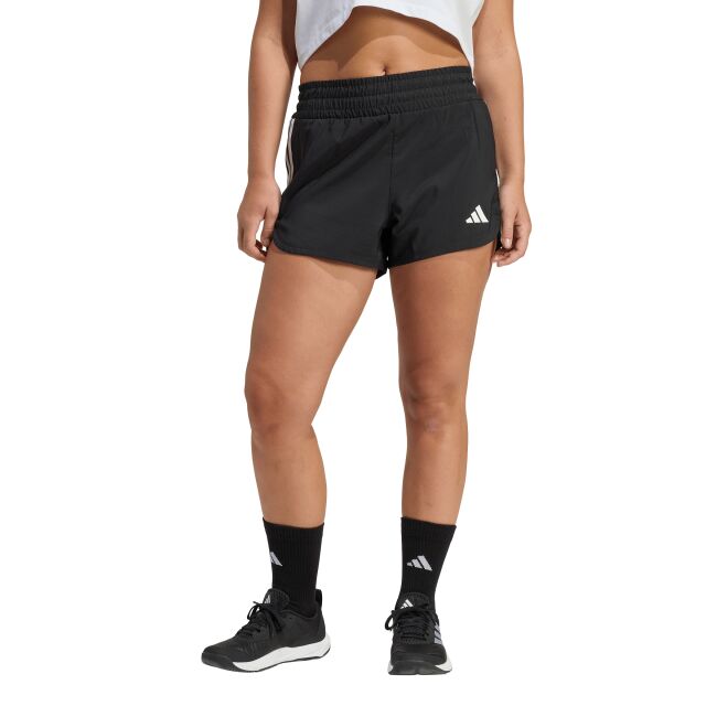 adidas Pacer Workout Woven High Rise Shorts W
