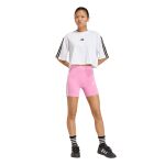 adidas Essentials 3-Stripes High Waisted Biker Shorts W