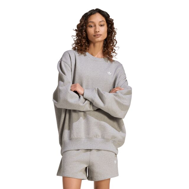 adidas Originals Essentials Crew Long Fleece OS Sweatshirt W