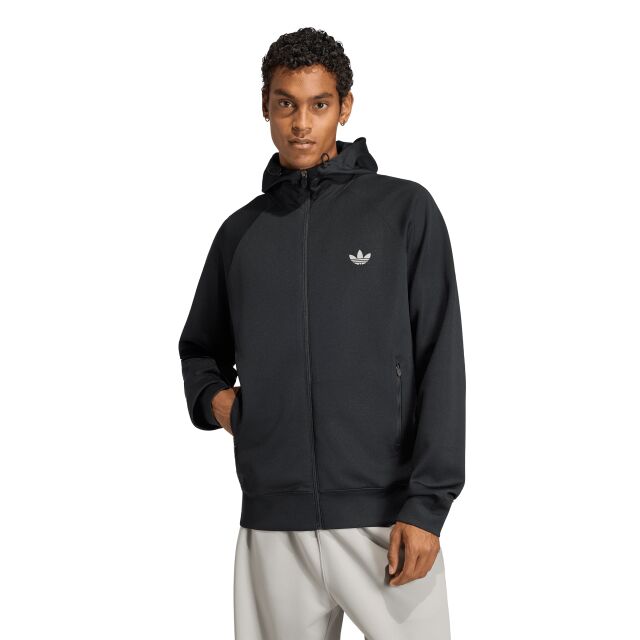 adidas Originals Trefoil Essentials Spacer Full Zip Hoodie M