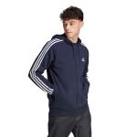 adidas Essentials French Terry 3-Stripes Full-Zip Hoodie M