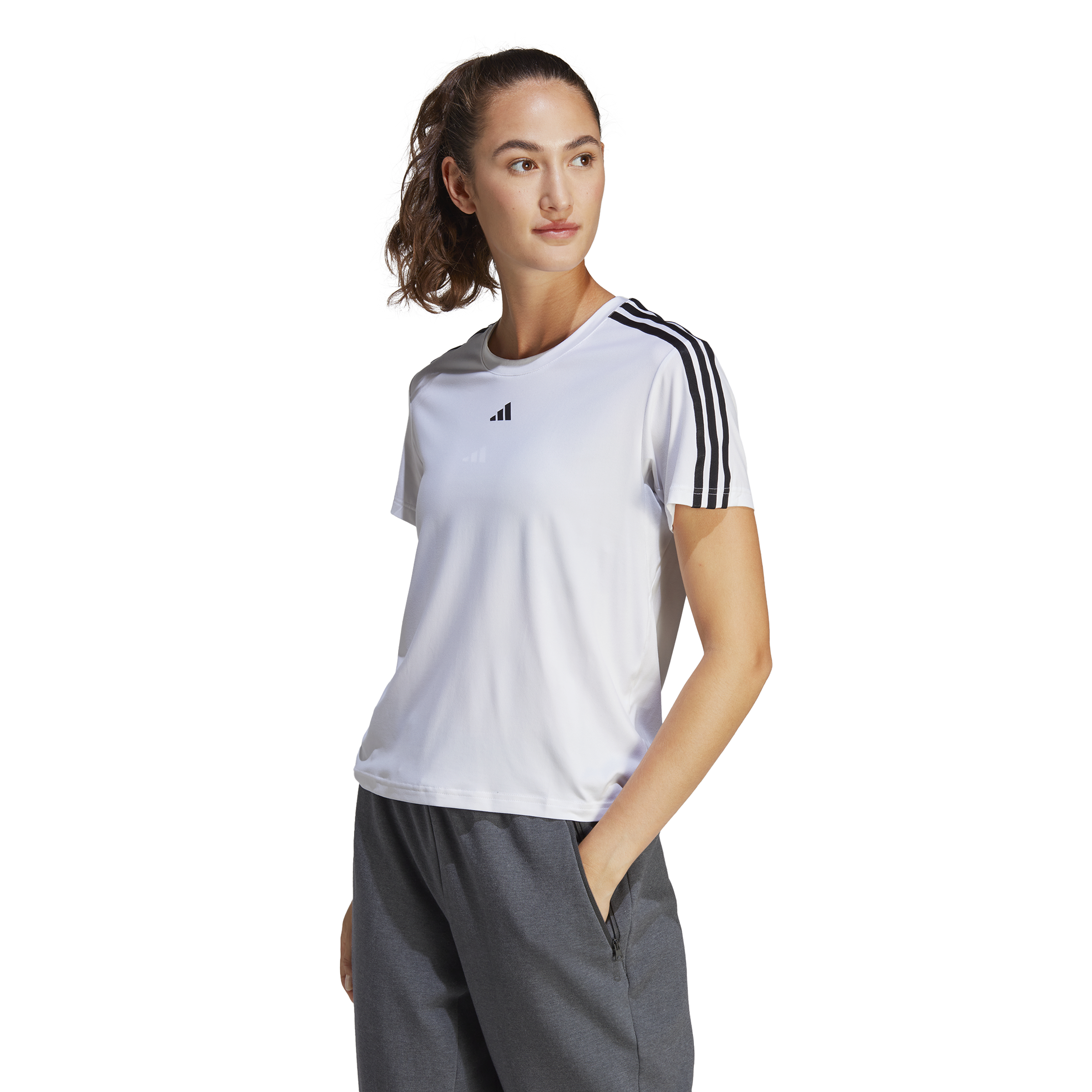 adidas Train Essentials 3-Stripes T-Shirt W - t-paita