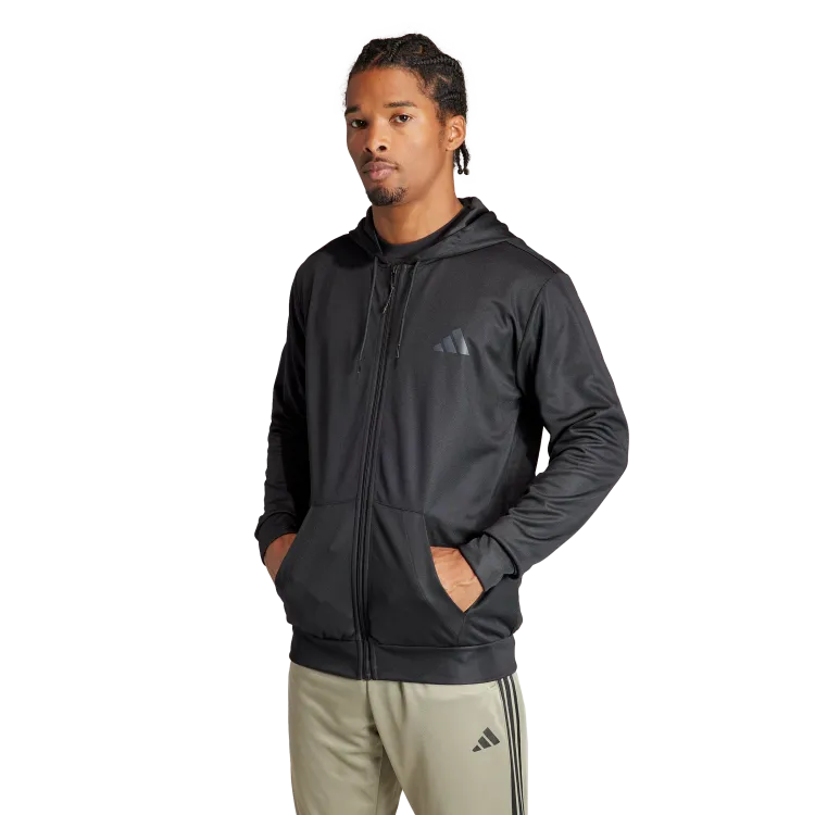 adidas Train Essentials Full-Zip Hoodie M