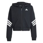 adidas Future Icons 3-Stripes Full-Zip Hooded Track Jacket Jr