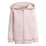 adidas Essentials 3-Stripes Zip Hooded Jacket Jr