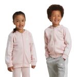 adidas Essentials 3-Stripes Zip Hooded Jacket Jr