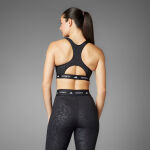 adidas Techfit Medium-Support High-Neck Print Bra W