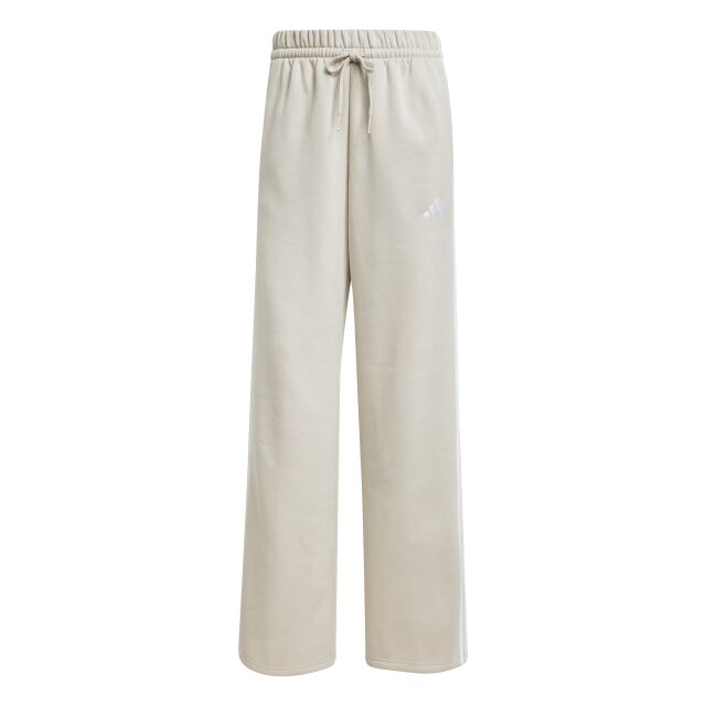 adidas Essentials 3-Stripes Open-Hem Fleece Joggers W