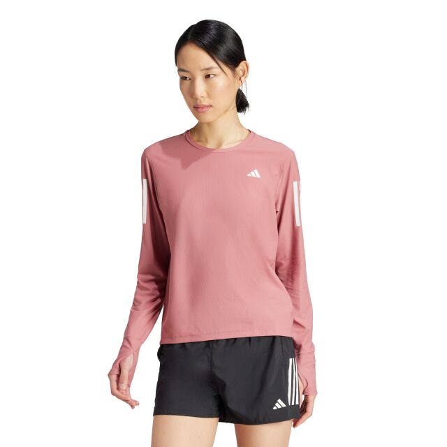 adidas W Own The Run Base Long Sleeve - naisten pitkähihainen paita