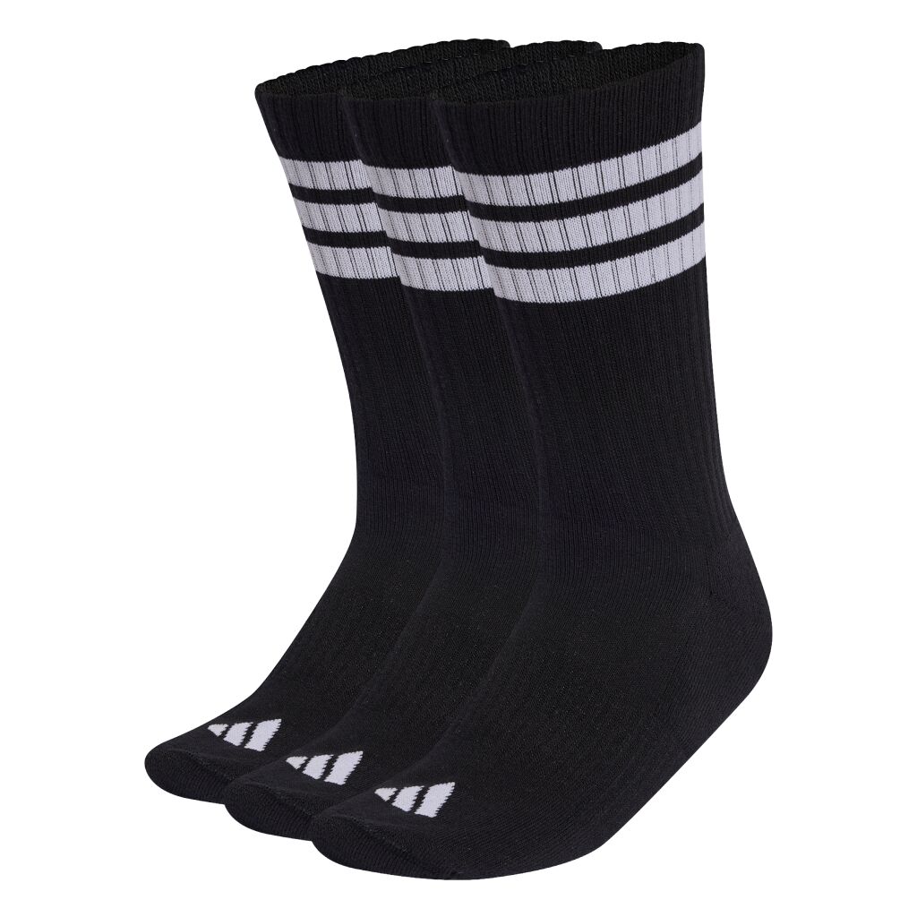 adidas 3-Stripes Cushioned Sportswear Crew Socks 3 Pairs