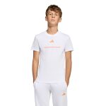 adidas Slogan Single Jersey T-Shirt Jr