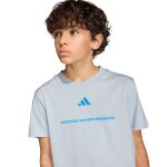 adidas Slogan Single Jersey T-Shirt Jr