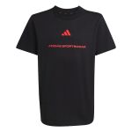 adidas Slogan Single Jersey T-Shirt Jr
