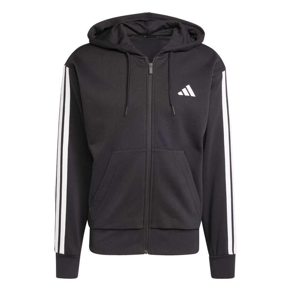 adidas Essentials 3-Stripes Fleece Hoodie M