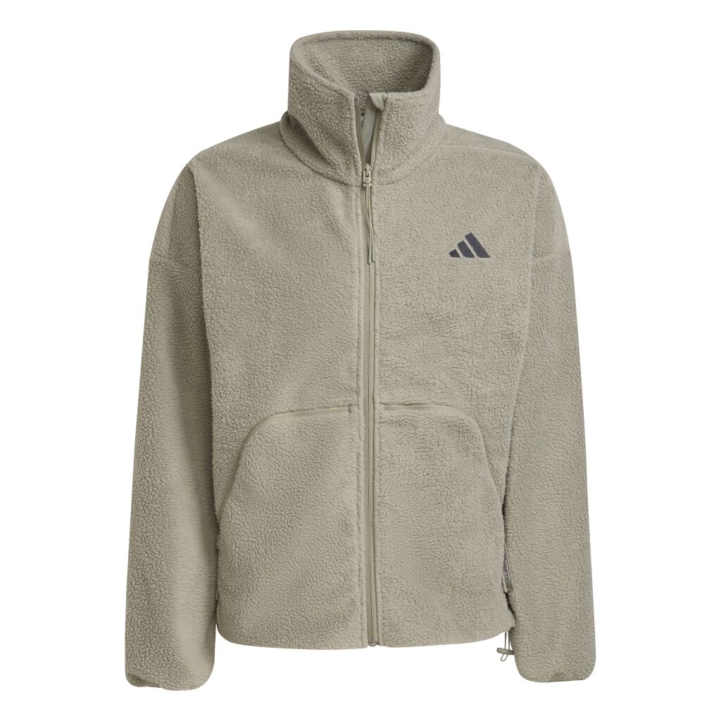 adidas City Tech High Pile Fleece Full-Zip Jacket M